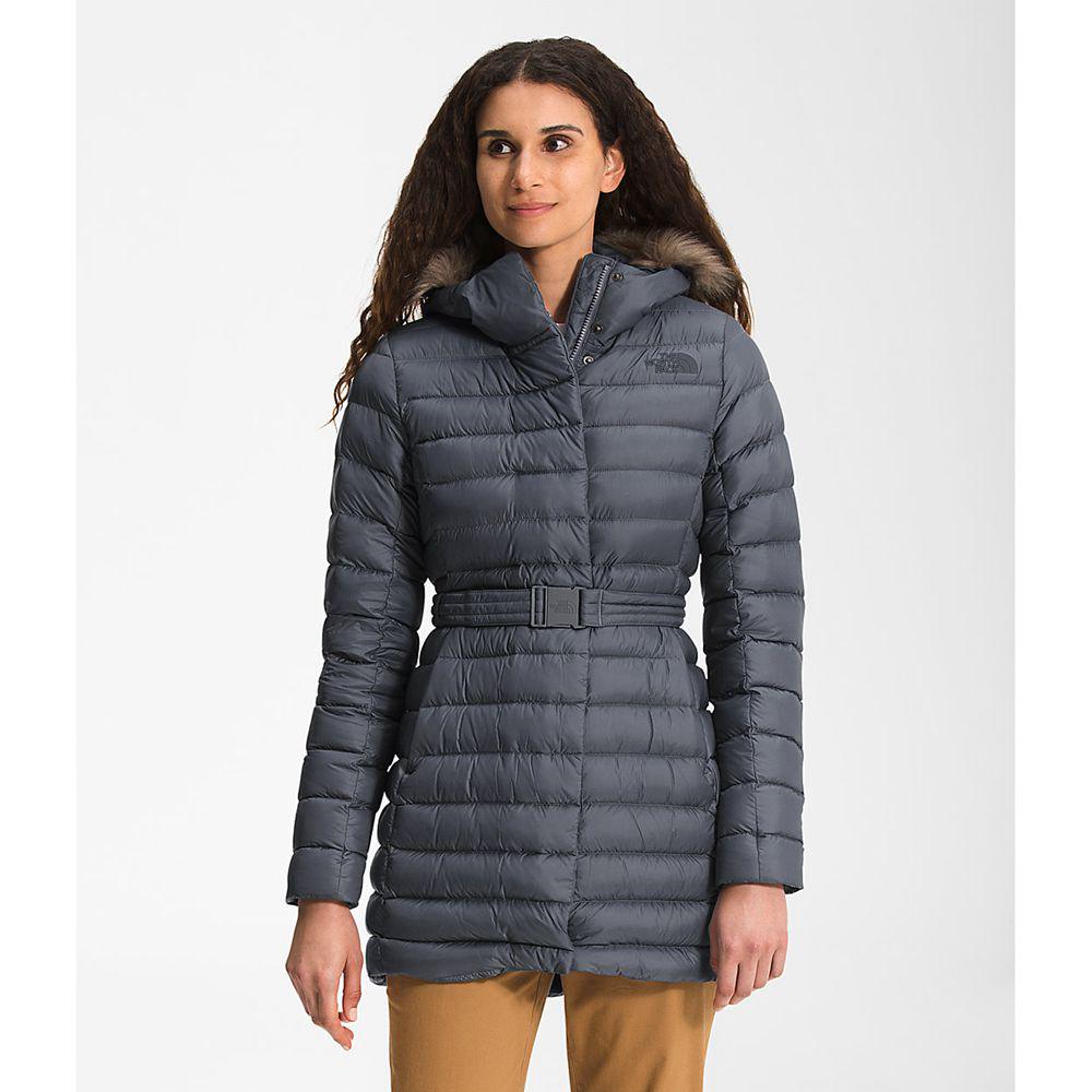 The North Face Transverse Belted Γυναικεια Πανωφόρια - Γκρι (KQGL41780)